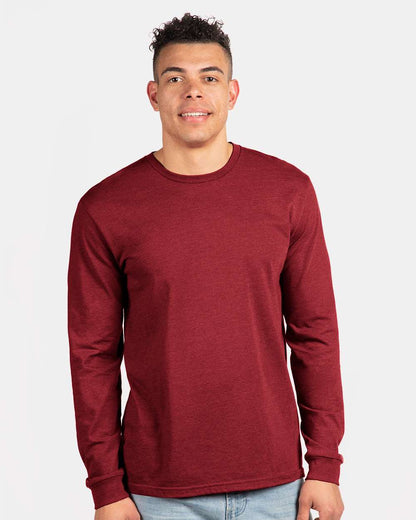 Next Level CVC Long Sleeve T-Shirt 6211 #colormdl_Cardinal