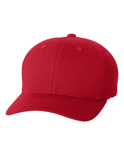 Flexfit Cool & Dry Piqué Mesh Cap 6577CD #color_Red