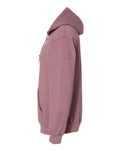 Gildan Unisex Heavy Blend™ Hooded Sweatshirt 18500 #color_Heather Dark Maroon