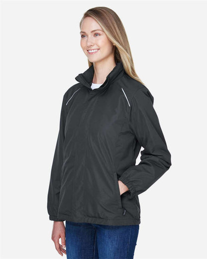 CORE365 Women's Profile Fleece-Lined All-Season Jacket 78224 #colormdl_Carbon