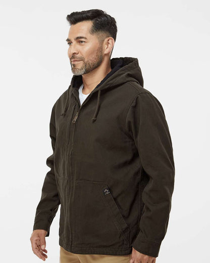 DRI DUCK Men's Tall Laredo Boulder Cloth™ Canvas Jacket with Thermal Lining 5090T #colormdl_Tobacco