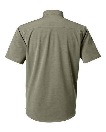 HUK Men's Kona Solid Shirt H150154 #color_Moss