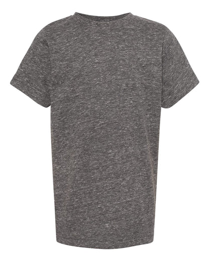 LAT Youth Harborside Mélange Tee 6191 #color_Smoke Melange
