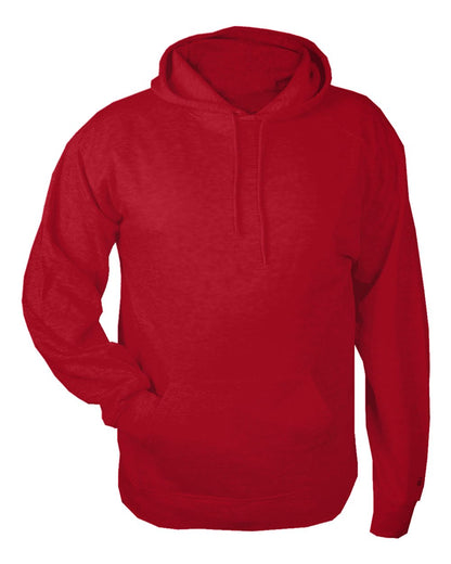 C2 Sport Youth Fleece Hooded Sweatshirt 5520 #color_Red