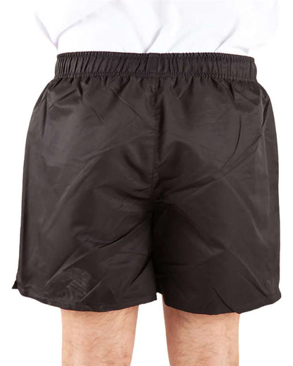 Shaka Wear Men's Poly Running Shorts SHPRS #colormdl_Black