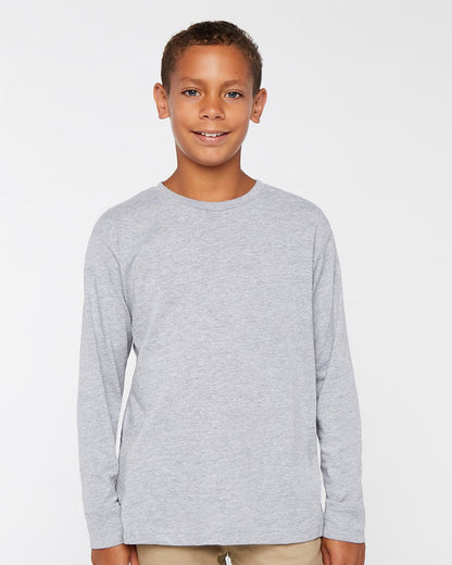 LAT Youth Fine Jersey Long Sleeve Tee 6201 LAT Youth Fine Jersey Long Sleeve Tee 6201