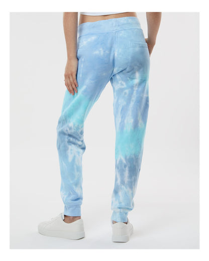 Colortone Tie-Dyed Joggers 8999 #colormdl_Lagoon