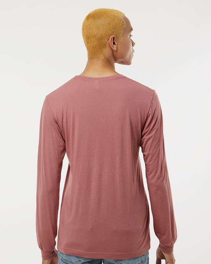 BELLA + CANVAS Triblend Long Sleeve Tee 3513 #colormdl_Mauve Triblend