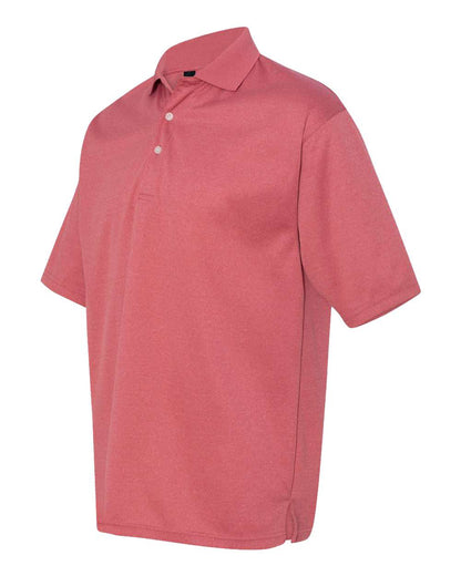 Sierra Pacific Men's Moisture Free Mesh Polo 0469 #color_Heathered Red
