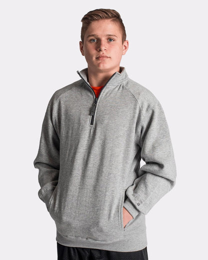 Badger Quarter-Zip Fleece Pullover 1286 Badger Quarter-Zip Fleece Pullover 1286