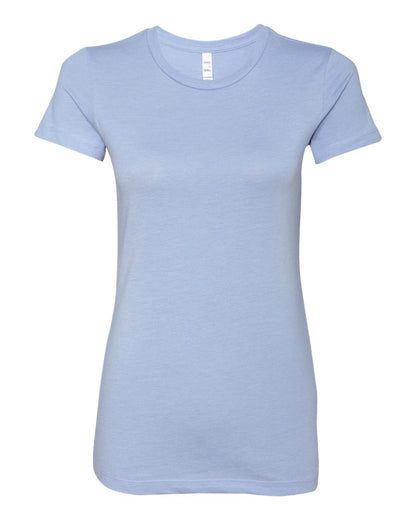 BELLA + CANVAS Women's Slim Fit Tee 6004 #color_Heather Blue