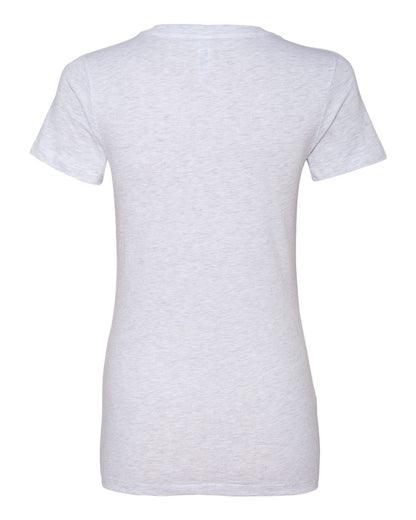 BELLA + CANVAS Women’s Jersey Deep V-Neck Tee 6035 #color_Ash