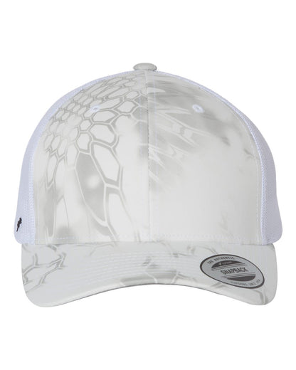 YP Classics Retro Trucker Cap 6606 #color_Kryptek Wraith