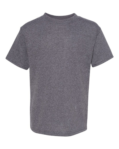 Hanes Ecosmart™ Youth T-Shirt 5370 #color_Charcoal Heather