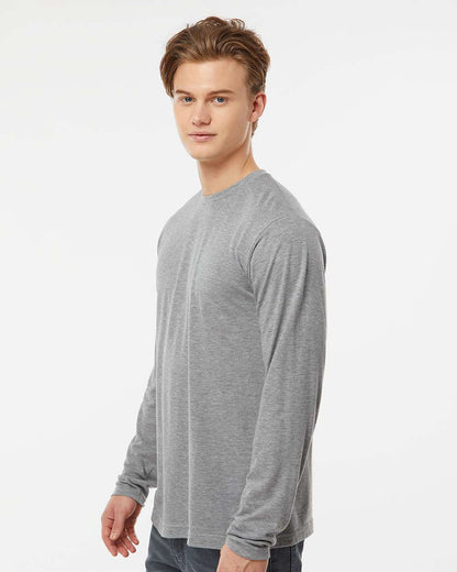 Tultex Poly-Rich Long Sleeve T-Shirt 242 #colormdl_Heather Grey