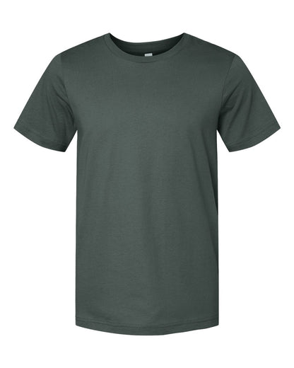 BELLA + CANVAS Jersey Tee 3001 #color_Hunter Green