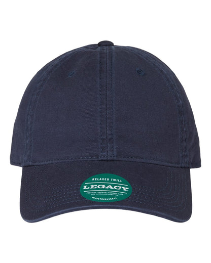 LEGACY Relaxed Twill Dad Hat EZA #color_Navy