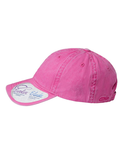 Infinity Her Women's Pigment-Dyed with Fashion Undervisor Cap CASSIE #color_Rose/ Polka Dots