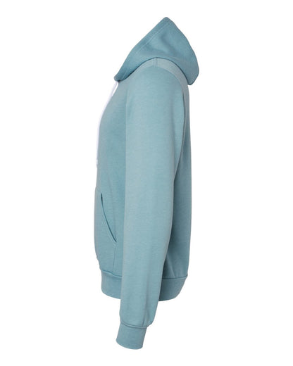 BELLA + CANVAS Sponge Fleece Hoodie 3719 #color_Heather Blue Lagoon