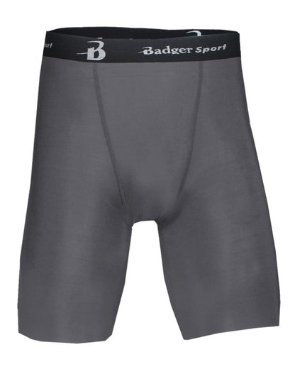 Badger Pro-Compression Shorts 4607 #color_Graphite