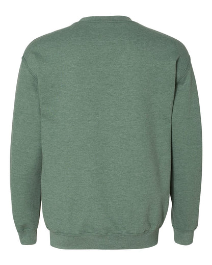 Gildan Unisex Heavy Blend™ Crewneck Sweatshirt 18000 #color_Heather Dark Green