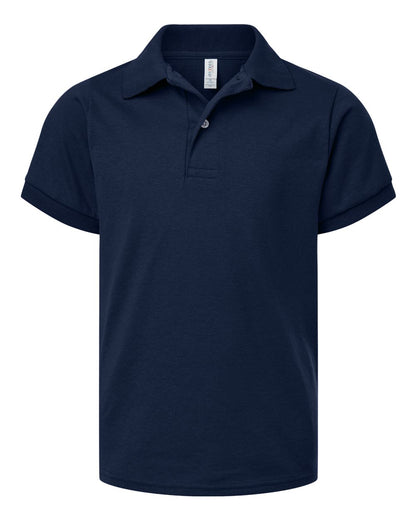 JERZEES Youth Dri-Power® Polo 437K #color_J. Navy