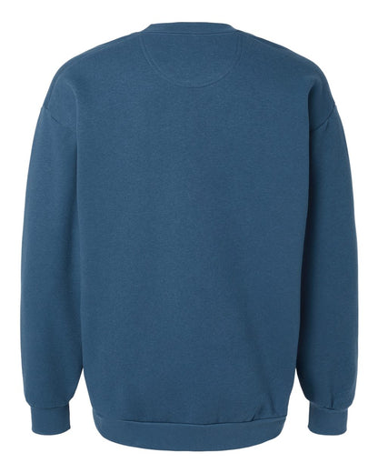 American Apparel Unisex ReFlex Fleece Crewneck Sweatshirt RF496 #color_Sea Blue