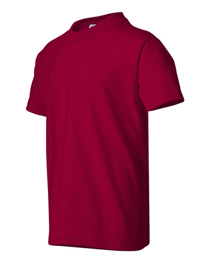 Hanes Ecosmart™ Youth T-Shirt 5370 #color_Deep Red