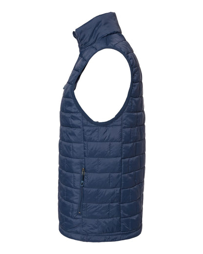 Burnside Elemental Puffer Vest 8703 #color_Navy