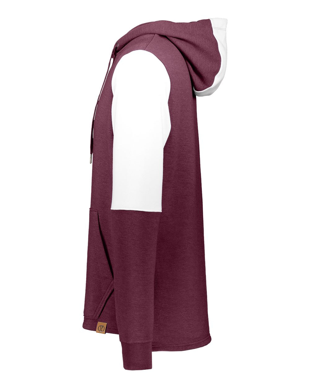 #color_Maroon Heather/ White