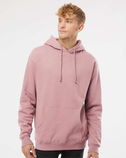 Independent Trading Co. Heavyweight Hooded Sweatshirt IND4000 #colormdl_Dusty Pink