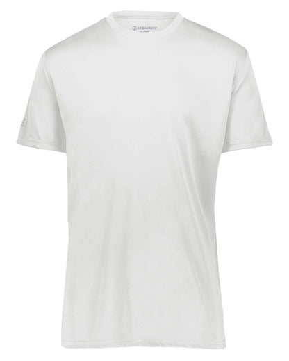 Holloway Youth Momentum T-Shirt 222819 #color_White