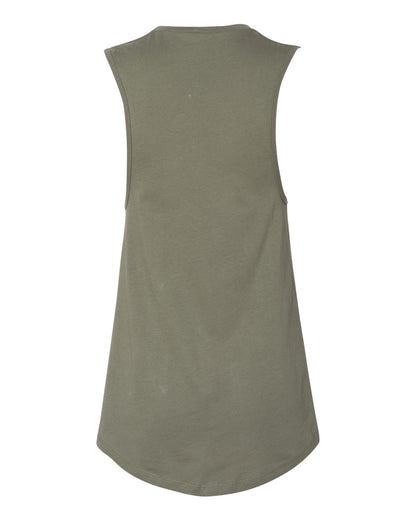 BELLA + CANVAS Women's Jersey Muscle Tank 6003 #color_Military Green