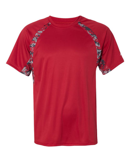 Badger Hook Digital T-Shirt 4140 #color_Red/ Red