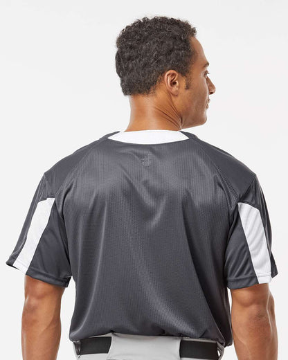 Alleson Athletic Striker Placket 7976 #colormdl_Graphite/ White