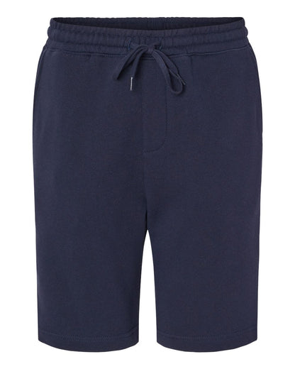 Independent Trading Co. Midweight Fleece Shorts IND20SRT #color_Classic Navy