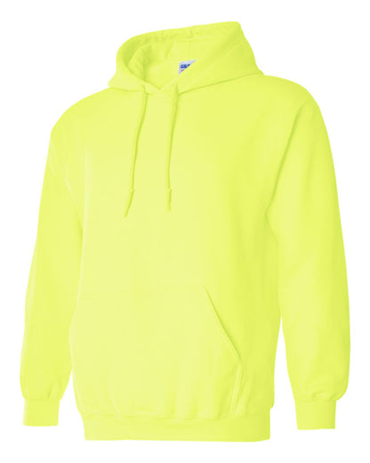 Gildan Unisex Heavy Blend™ Hooded Sweatshirt 18500 #color_Safety Green