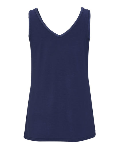 Boxercraft Women's Bamboo V-Neck Tank Top BW2504 #color_Navy