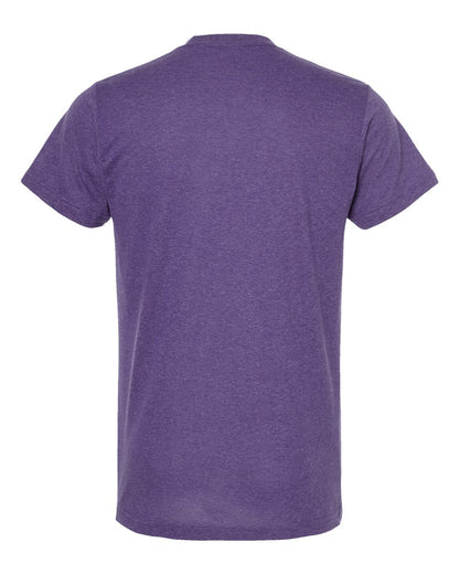 Tultex Poly-Rich T-Shirt 241 #color_Heather Purple