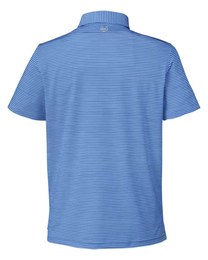vineyard vines Men's Bradley Stripe Sankaty Polo G012426 #color_Maui Blue