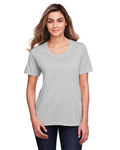 CORE365 Women's Fusion ChromaSoft™ Performance T-Shirt CE111W #colormdl_Platinum