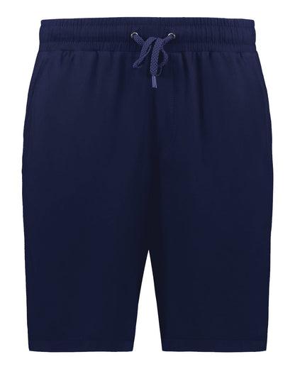 Holloway Youth Eco Revive™ Ventura Soft Knit Shorts 223604 #color_Navy