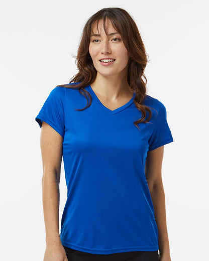 Augusta Sportswear Women's Nexgen Wicking V-Neck T-Shirt 1790 #colormdl_Royal