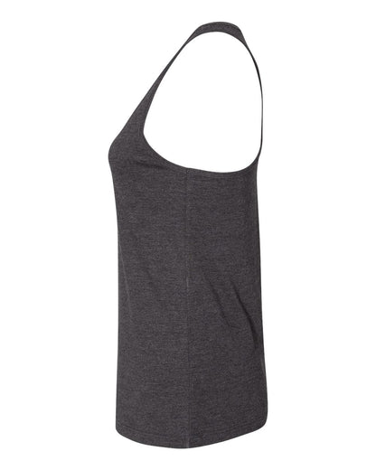 BELLA + CANVAS Women's Jersey Racerback Tank 6008 #color_Dark Grey Heather