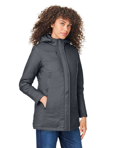 CORE365 Women's Inspire 3-in-1 Jacket with Insulated Liner CE725W #colormdl_Carbon/ Black