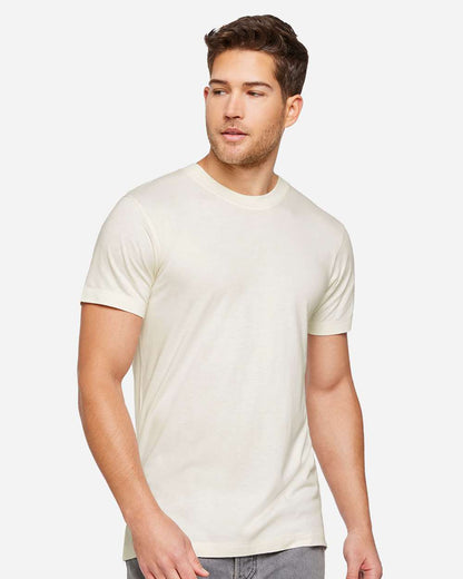 LAT Unisex Bamboo Tee 6904 #colormdl_Eggshell