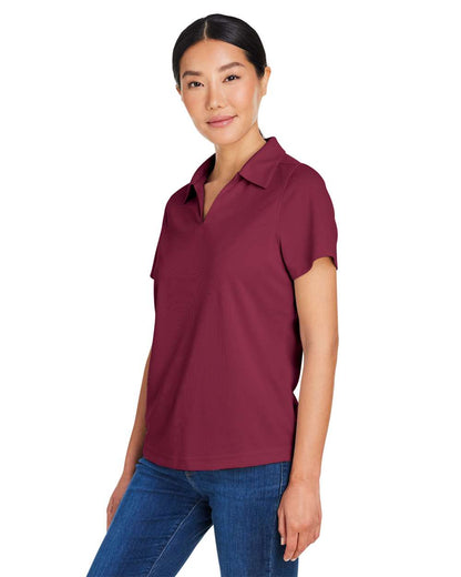 CORE365 Women's Market Snag Protect Mesh Polo CE104W #colormdl_Burgundy
