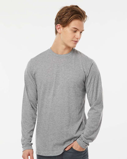 Tultex Poly-Rich Long Sleeve T-Shirt 242 #colormdl_Heather Grey