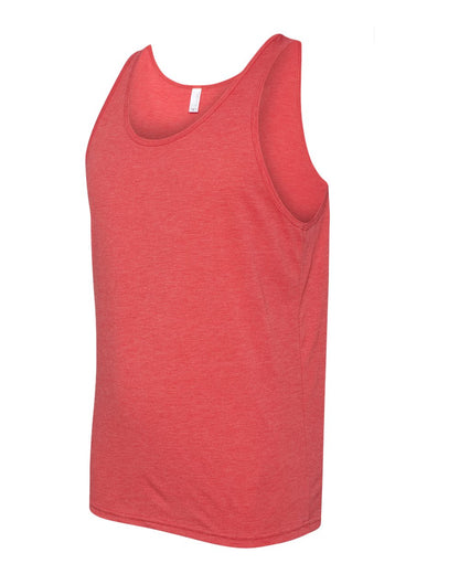 BELLA + CANVAS Triblend Tank 3484 #color_Red Triblend