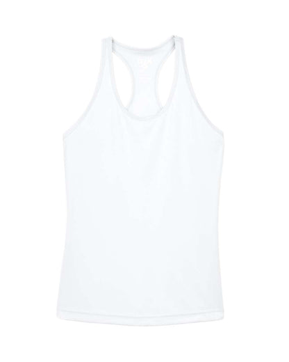 Team 365 Women's Zone Performance Racerback Tank TT11WRC #color_White